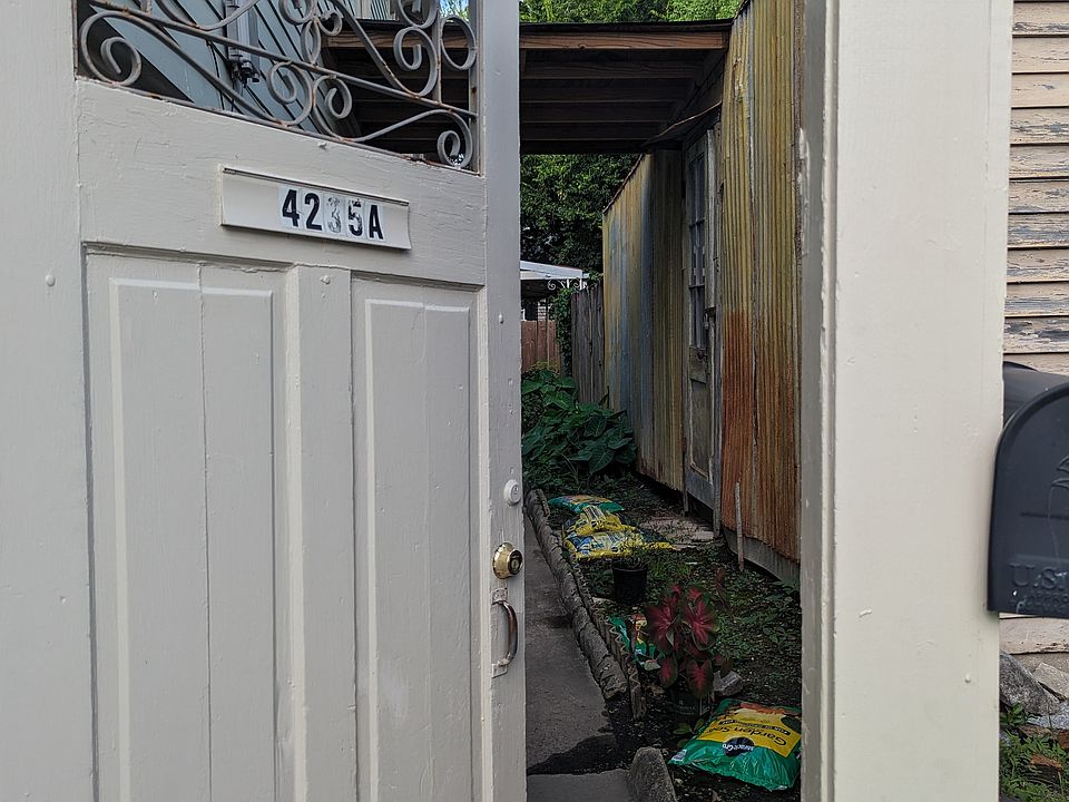Enter thru a private locked gate