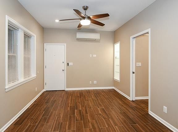Living room area and entrance/exit