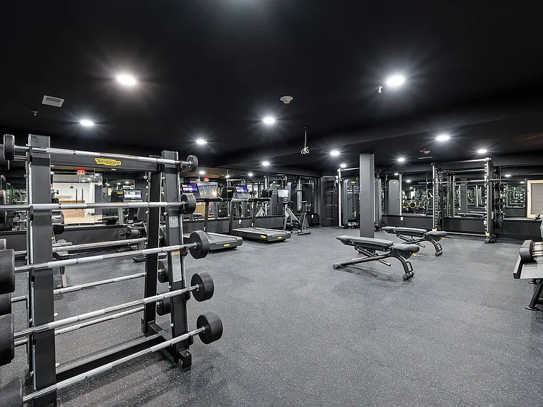 Fully equipped gym