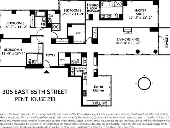 2nd image of 305 E 85th St Penthouse 21B