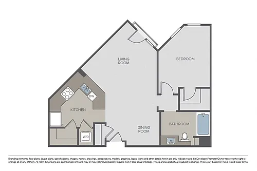 Floor plan Columbus Avenue