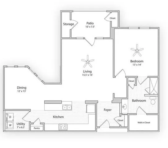 Floor plan AFWA4