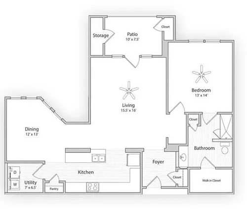 Floor plan AFWA4