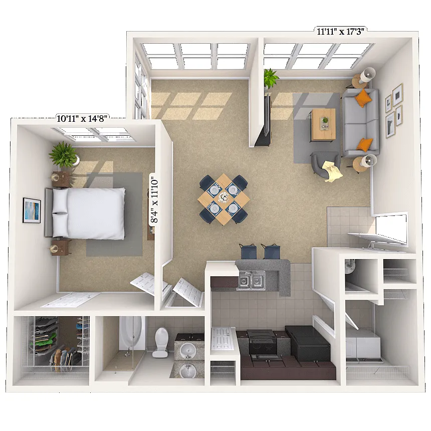 Floor plan Allandale