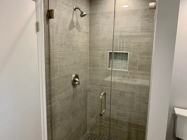 Upstairs fully modern bathroom, shared with 2nd and 3rd bathrooms