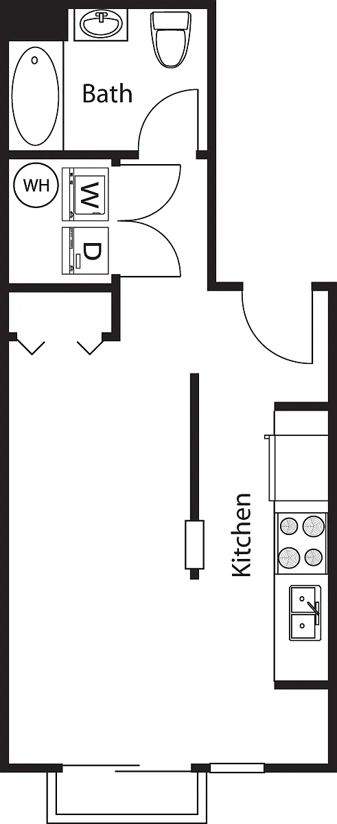 Floor plan A4.1- WC