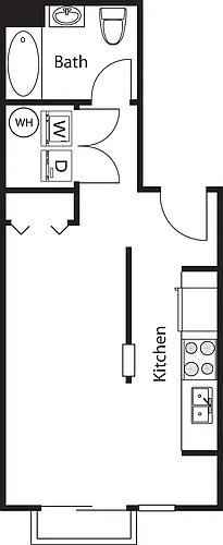 Floor plan A4.1- WC