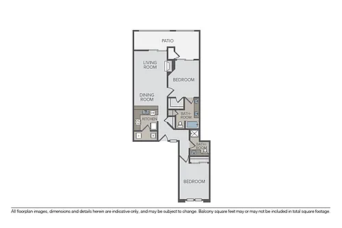 Floor plan Crystal Falls