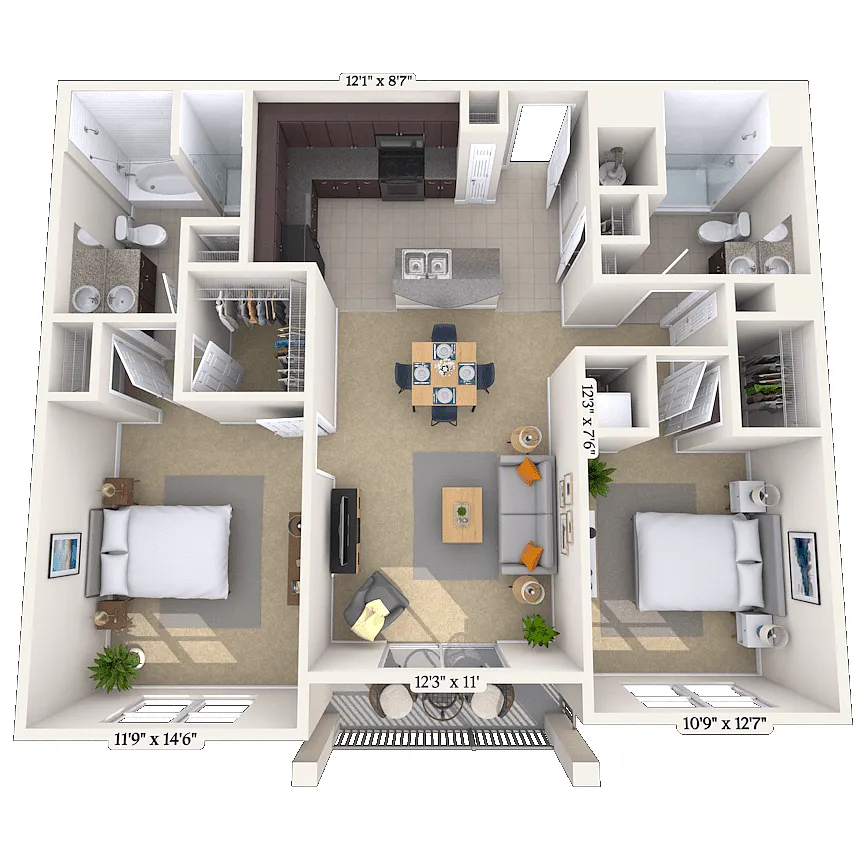 Floor plan The Hanover
