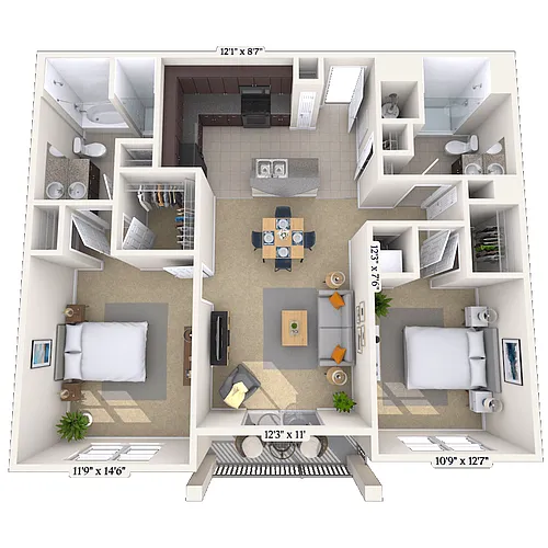 Floor plan The Hanover