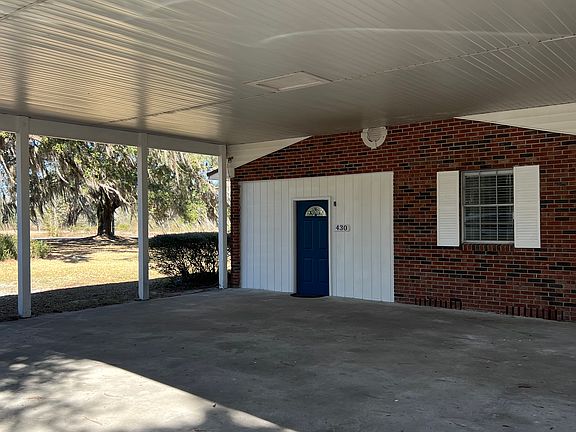 Side Entrance from carport