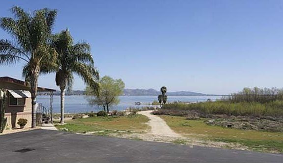 Lake View From The Patio & Living Room