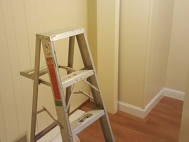 touch up, downstairs bedroom