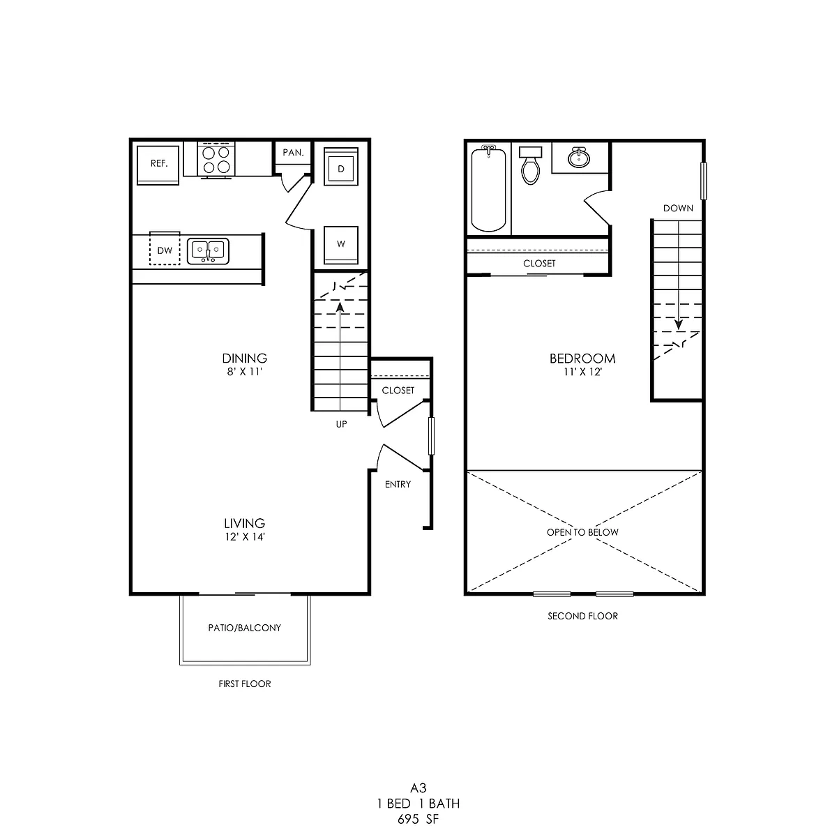 Floor plan A3 Classic