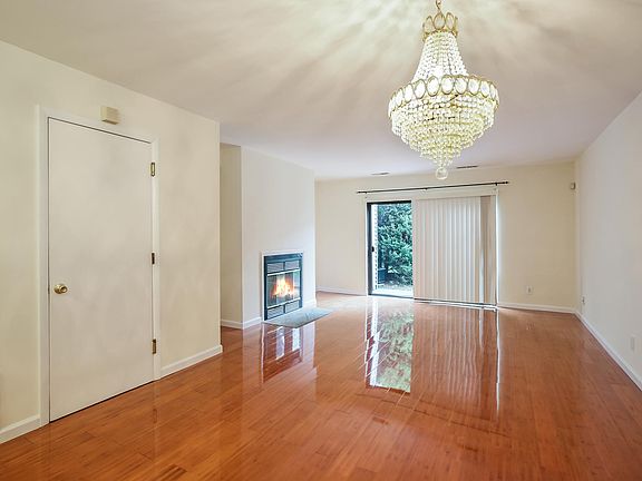 Beautiful Bamboo wood floors throughout dining area and living room.