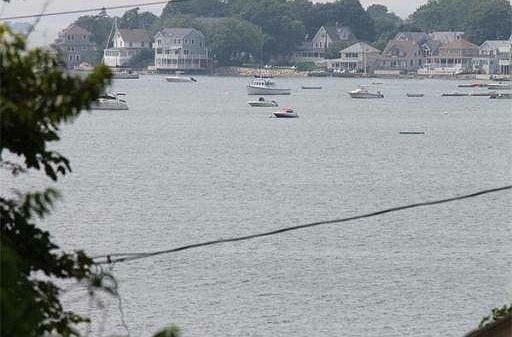 Views of Hingham Bay from large porch