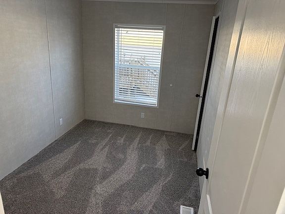 Carpeted bedrooms