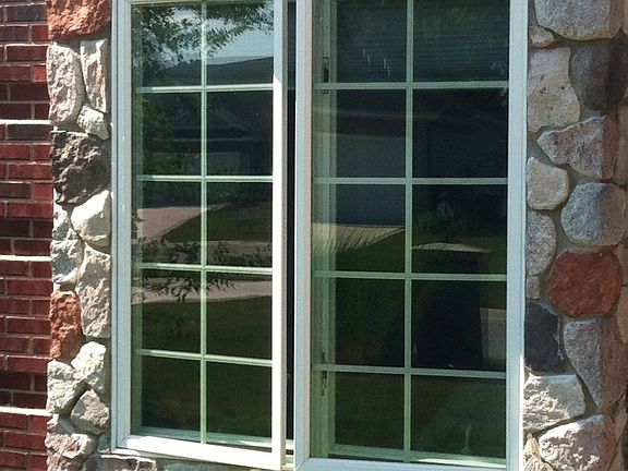 Large casement windows