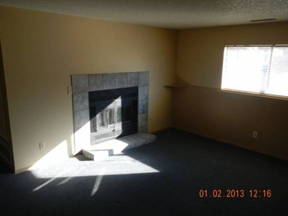 living room model home