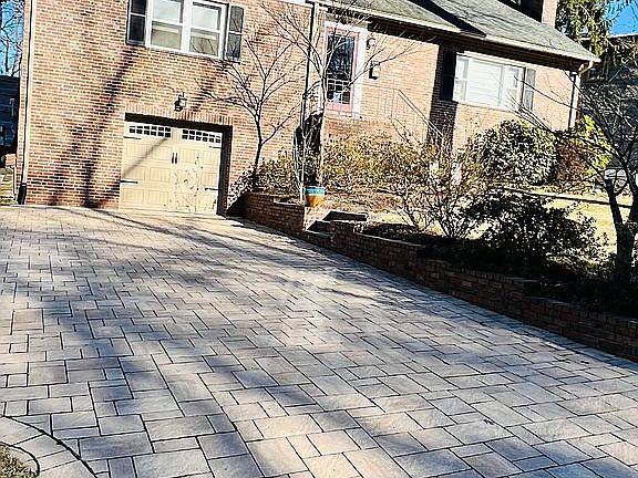 Front - new driveway