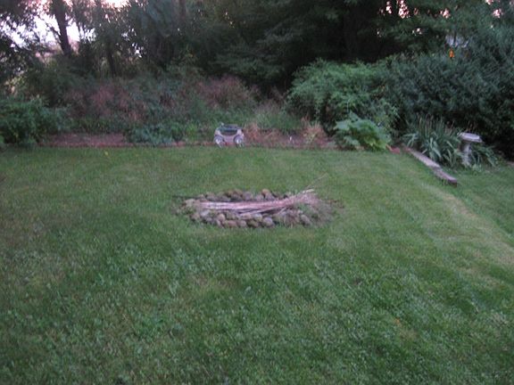 More Backyard (Fire Pit & Garden(