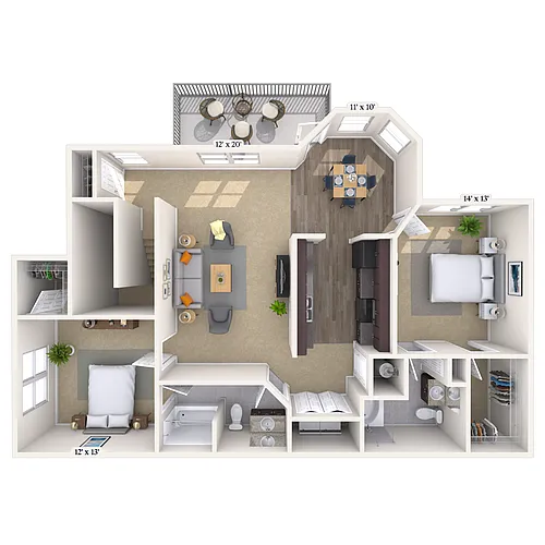 Floor plan Morgan