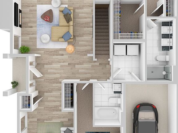The Beech 3D Floor Plan