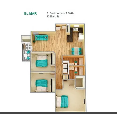 Floor plan 3X2