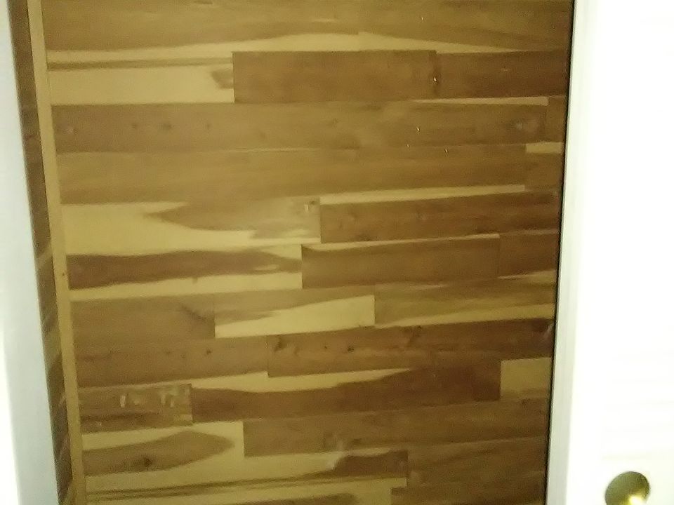 Cedar lined closet's