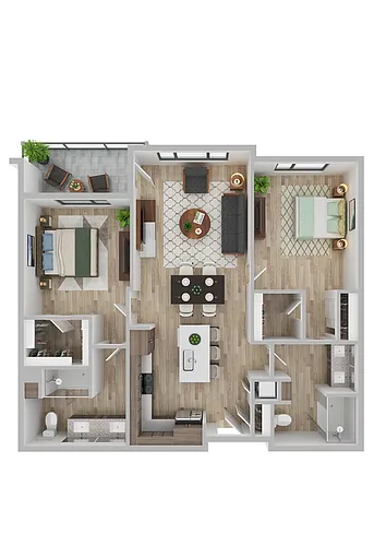 Floor plan B1