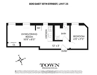 Rented by Town Residential