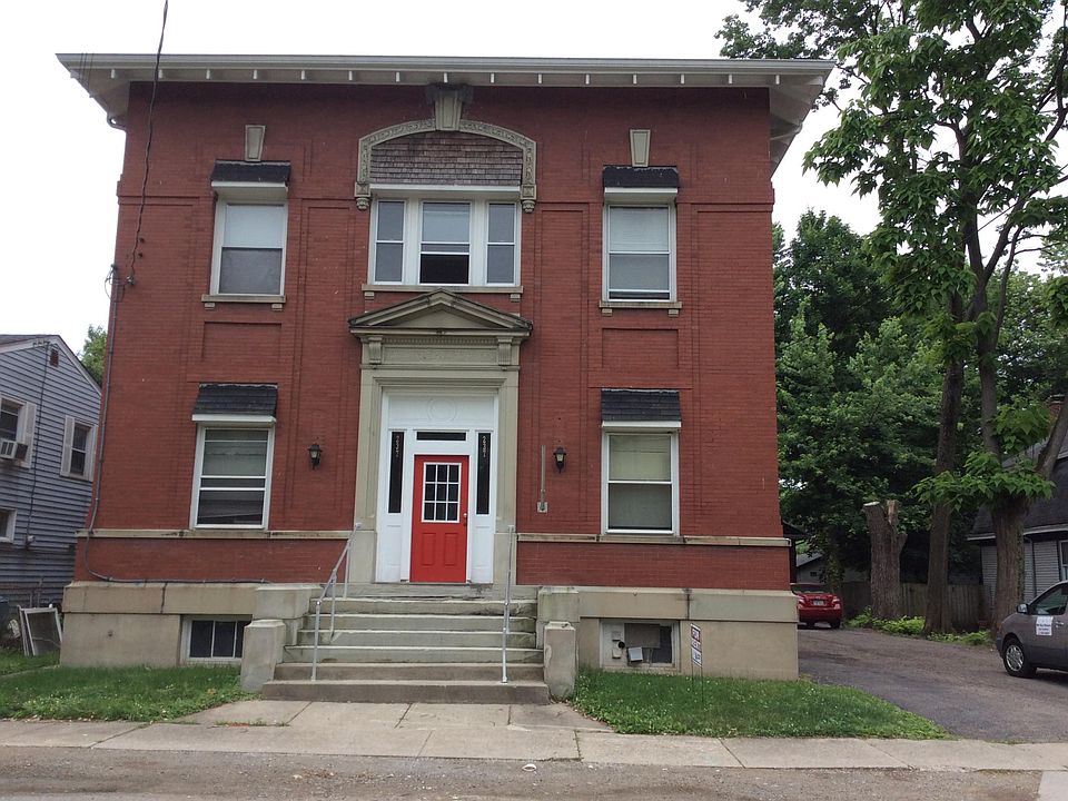 This used to be a telephone company building and has high ce