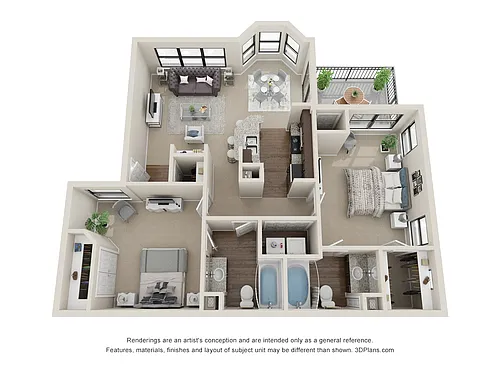 Floor plan Catamaran