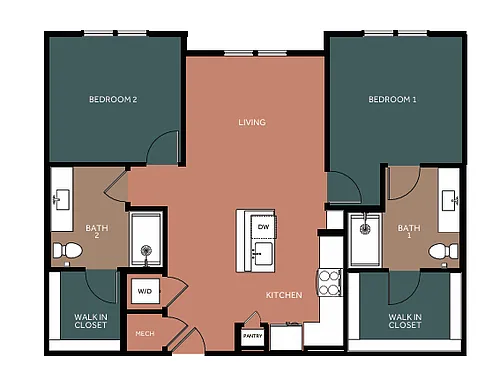 Floor plan B1