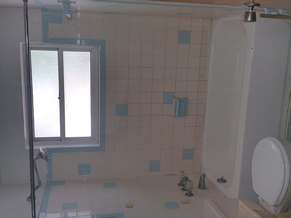 inside bathroom
