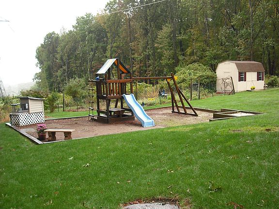 Back yard Playground & Shed