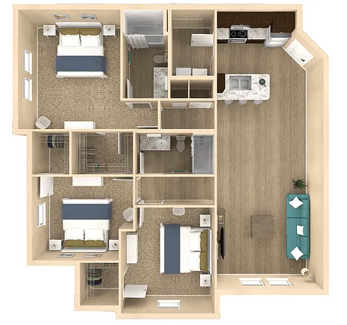 Floor plan Retreat