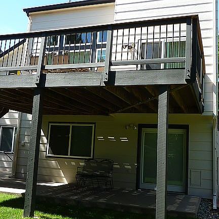 Rear Yard Deck