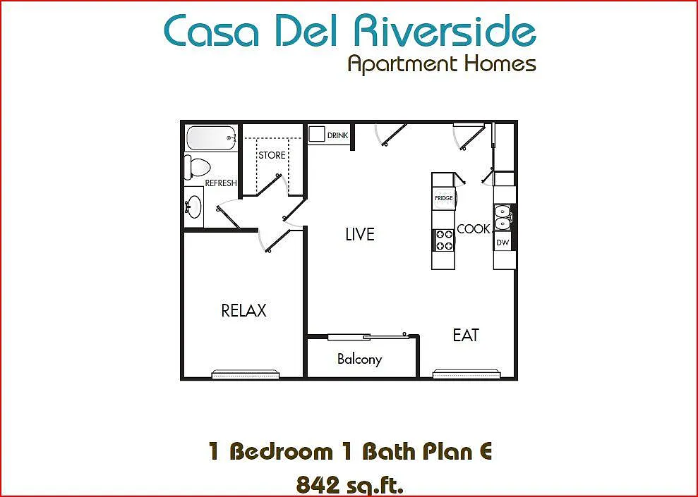 Floor plan E Plan