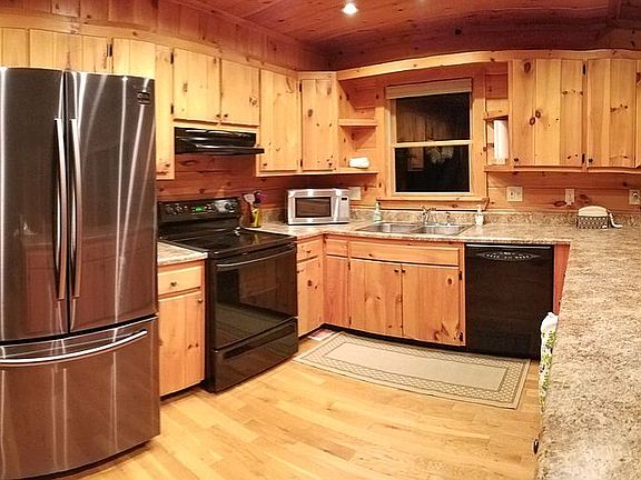 Lots of cabinets and counters