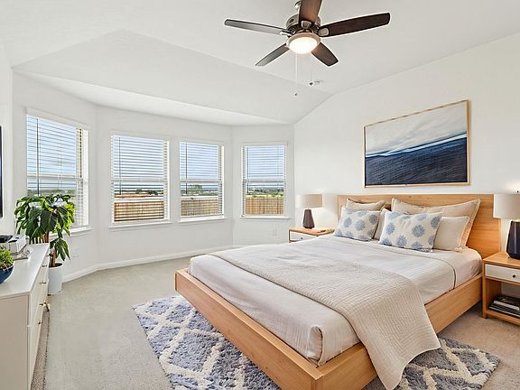 Virtually Staged Primary Suite