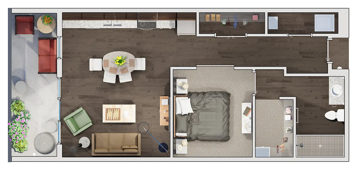 Floor plan A8