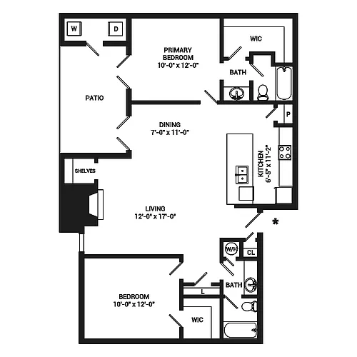 Floor plan B1
