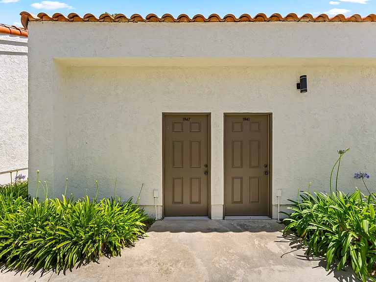 Private and enclosed garage
