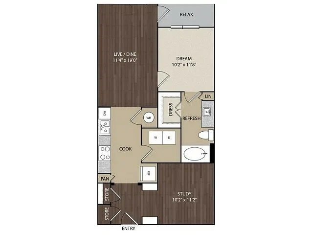 Floor plan A6A