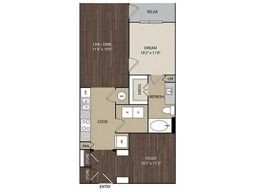 Floor plan A6A