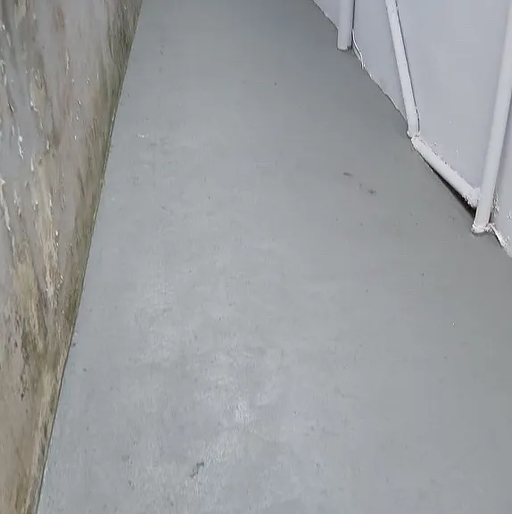 Side passageway to backyard