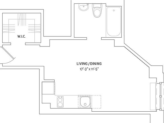 2nd image of 212 W 91st St APT 1105