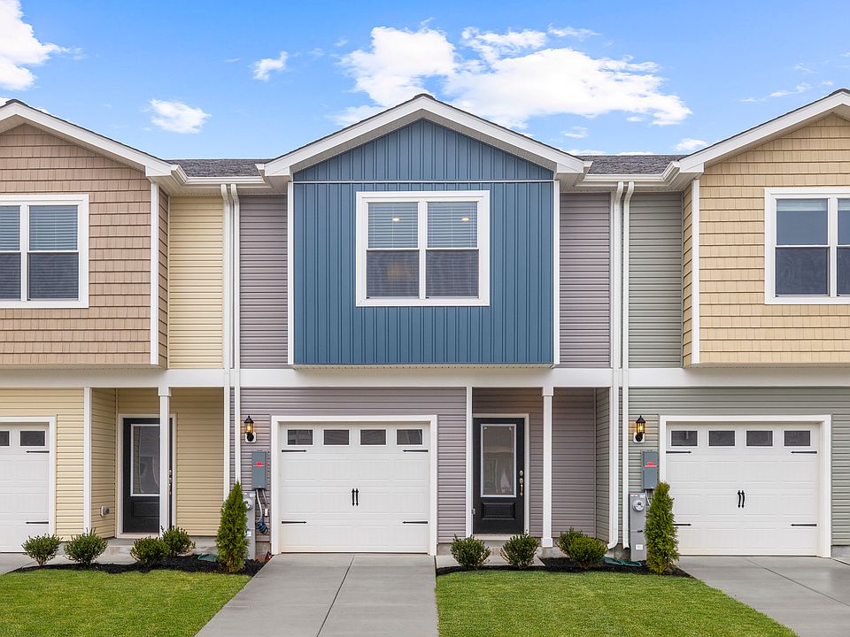 The Canton has one-car garages