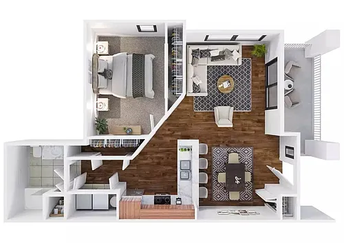 Floor plan Pilot Butte